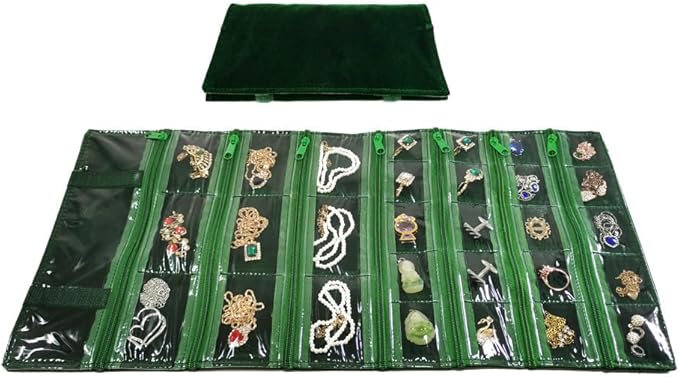 Travel Jewelry Roll Bag Portable Organizer Pouch - Image 4