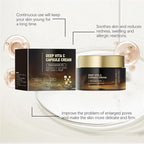 Deep Vitamin C Golden Capsule Face Moisturizer - Liposome Capsules For Wrinkles, Skin Radiance - Transparent Gel with Collagen & Niacinamide for Firming, Repairing, Hydrating Skin Care