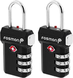 Fosmon TSA Approved Luggage Locks, Suitcase Travel Lock by Fosmon