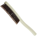 Giorgio GIO1IVY - GIO2IVY Ivory Gentle Touch Detangler Hair Brush for Men Women and Kids. Soft Bristles for Sensitive Scalp. Wet and Dry for all Hair Types. Scalp Massager Brush