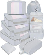 BAGAIL 6 Set/8 Set/10 Set Packing Cubes Various Sizes Packing Organizer by BAGAIL