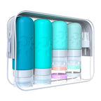 18 Pack travel Bottles for Toiletries, TSA Approved Silicone Travel Containers by ZAFIT