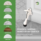 One Touch Kickdown Door Stopper, Door Holder, Heavy Duty Door Stops, Bottom of - Image 8