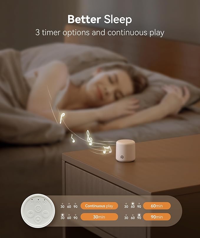 Dreamegg Travel White Noise Machine - Image 6
