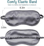 LULUSILK Mulberry Silk Sleep Eye Mask Blindfold - Image 6