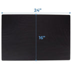 Heat Resistant Station Mat for Hair Straightener, Flat Iron, Curling Iron and Hot Styling Tools (1 Pack (Larger Size 16"x24"))