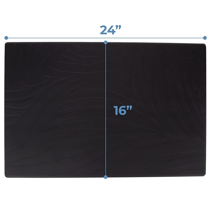 Heat Resistant Station Mat for Hair Straightener, Flat Iron, Curling Iron and Hot Styling Tools (1 Pack (Larger Size 16"x24"))