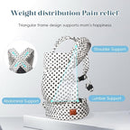 Baby Carrier for Newborn to Toddler, 7-35 lbs Weight Capacity, Ergonomic - Image 4
