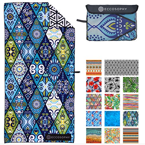 Microfiber Beach Towel (Mykonos)