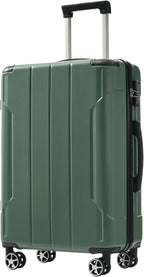 Merax 24 Inch Expandable Checked Luggage, Hardshell ABS Medium Suitcase by Merax