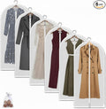 Clear Garment Bags Hanging Clothes Bags by MsKitchen