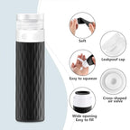 Travel Bottles for Toiletries, TSA Approved 3.4oz Travel Size Containers - Image 3