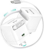 Retractable Wall Charger, 65W PD Fast USB C Charger Block by imokin