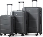 Hanke 3 Piece Luggage Sets by Hanke