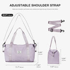 Travel Duffel Bag, Sports Tote Gym Bag, Shoulder Weekender Overnight Bag - Image 6