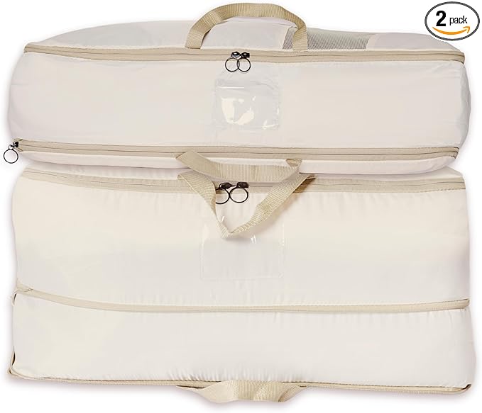 2-pack XXL Comforter Storage Bag by HappiBox