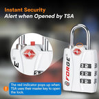 Forge Luggage Locks TSA Approved Locks, Small TSA Locks - Image 3