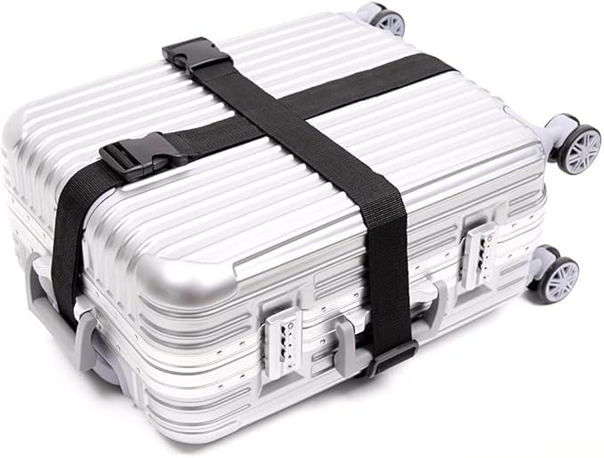 2Pcs Luggage Straps for Suitcase Travel Accessories TSA Approved, 80In Long - Image 9