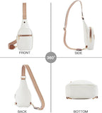 Telena Small Sling Bag for Women Leather Crossbody Fanny Packs Chest Bag for - Image 7