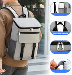 Cooler Backpack, 30 Cans Backpack Coolers Insulated Leak Proof - Image 7