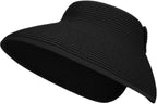 Womens Sun Visor Hat Straw Sun Visors by Unknown