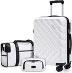 Luggage Sets 3 Piece, Suitcases by Eeeza