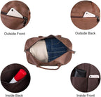Weekender Overnight Bag Carry On Bag Travel Bag - Image 5