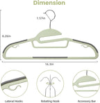 BAGAIL Plastic Hangers 50 Pack - Image 2