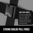 GORILLA GRIP Heavy Duty Adjustable Luggage Straps - Image 3