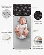 Babebay Portable Diaper Changing Pad, Waterproof Foldable Travel Changing Mat - Image 2