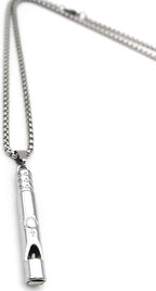 Emergency Survival Whistle Pendant Necklace - Image 2