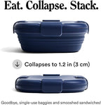 STOJO Collapsible Sandwich Box – 24oz, Reusable Food Storage Container - Image 2