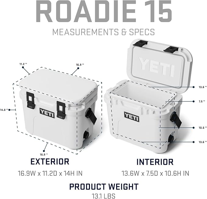 YETI Roadie 15 Hard Cooler - Image 6