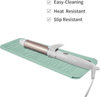 Silicone Heat Resistant Travel Mat Pouch for Hair Straighteners, Curling Wands, Flat Irons, and Styling Tools