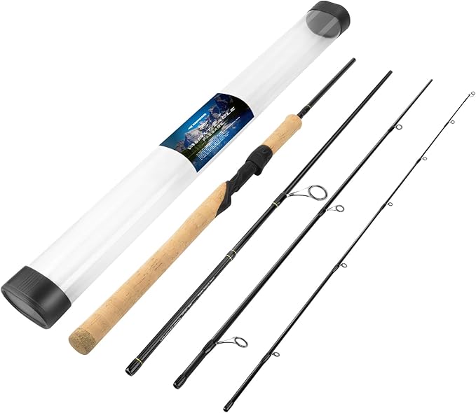 KastKing Valiant Eagle Passage Travel Fishing Rods, 4 & 6 Pc Pack Rods - Image 9