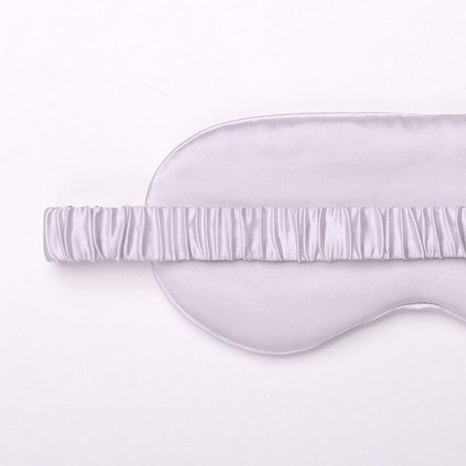 Silk Sleep Mask Light Blocking Luxury 100% Mulberry 19mm Silk Eye Mask Eye - Image 3