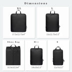 BAGAIL 6 Set Ultralight Compression Packing Cubes Packing Organizer - Image 2