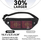 Travel Money Belt for Men and Women hidden slim passport holder - Image 3