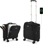 16 Inch Underseat Carry On Luggage by HanTrip