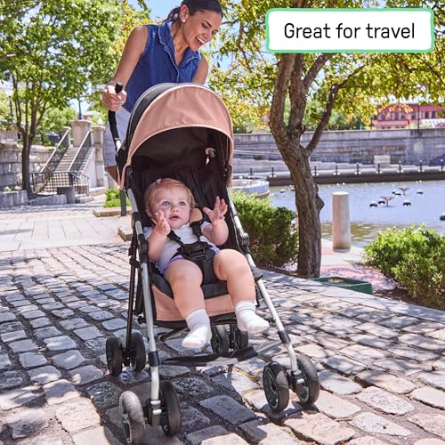 3D Mini Convenience Stroller (Dusty Rose Pink)