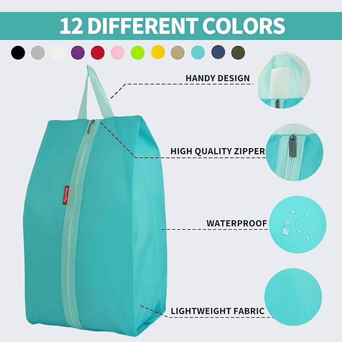 6pcs Portable Shoe Organizer, Travel Pouches - Image 4