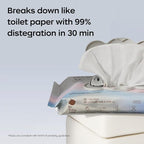 Bc Babycare Flushable Wipes, Hypoallergenic - Image 3