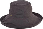 Scala Women's Cotton Hat with Inner Drawstring and Upf 50+ Rating by SCALA