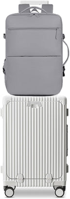 feilario 2 Piece Set 24in Aluminium Frame PC Hard Shell Spinner Wheels Luggage by feilario