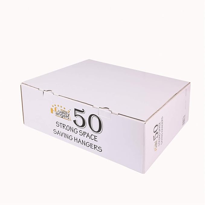 Quality Hangers Clothes Set 50 Pack - Image 8