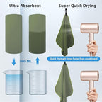 BOGI Microfiber Travel Sports Towel-Quick Dry Travel Towel, Soft Lightweight - Image 5