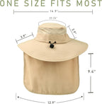Fishing Hat Breathable Wide Brim Sun Hats - Image 6