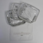 Lermende 2pcs Clear Toiletry Bag TSA Approved Travel Bag, Carry On - Image 8