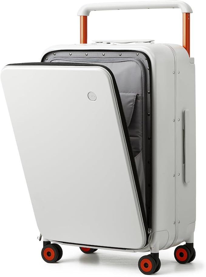 mixi Checked Luggage Wide Handle Luxury Design Rolling Travel Suitcase PC by MIXI