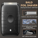 KEMEI Hair Clippers for Men Professional, Barber Clippers and Trimmers Set, Foil Shaver for Men,Cordless Hair Clippers and Barber Kit, Hair Cutting Kit, KM-2293Gold, KM-PG2290D, KM-T95